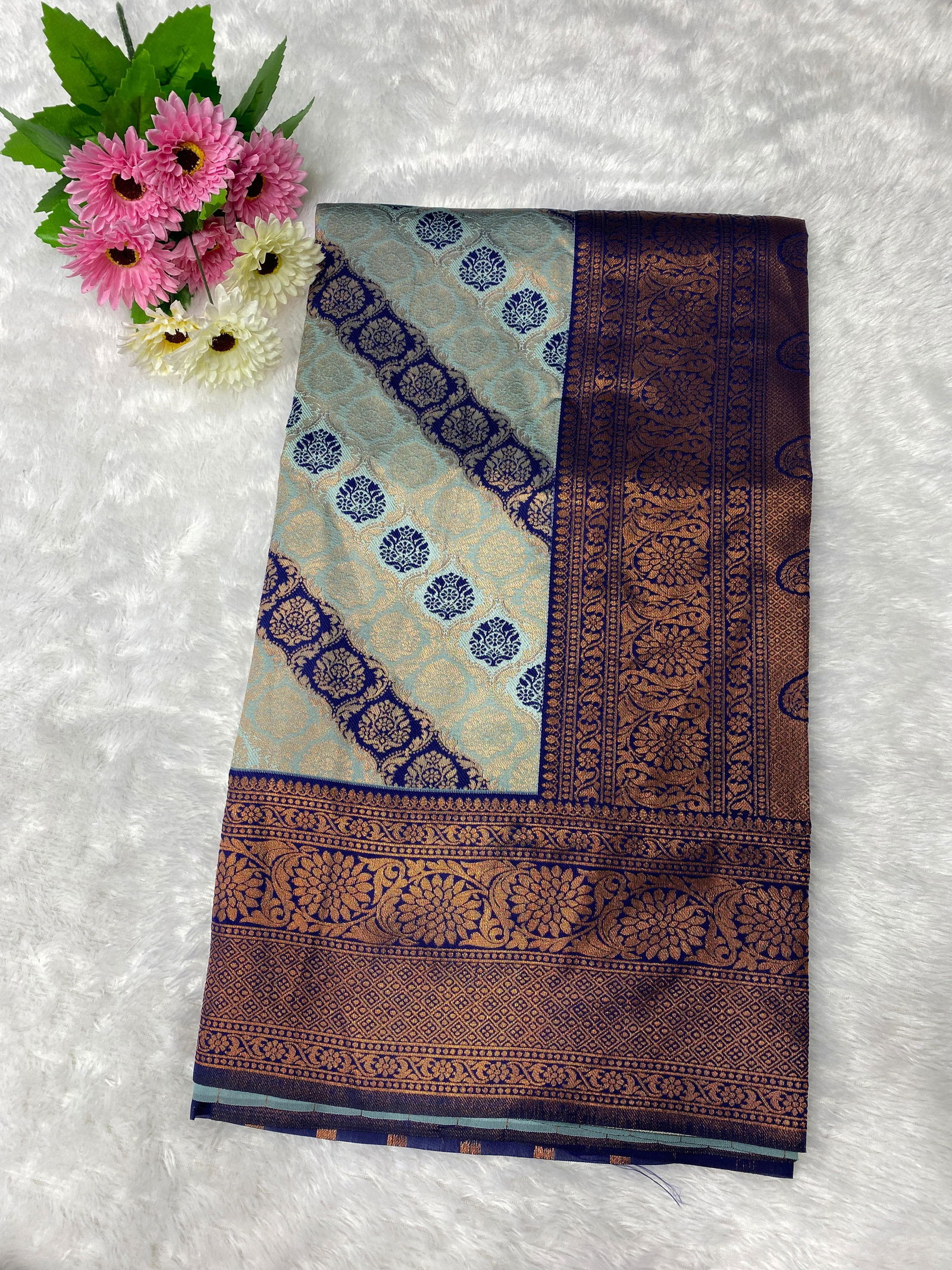 Psw Kubera Pattu Kanjivaram Silk Sarees Wholesale Price In Surat